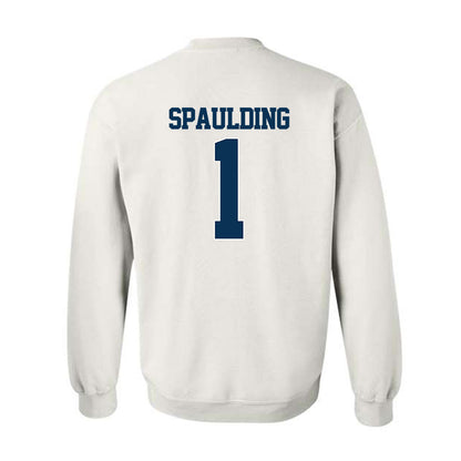 Georgia Tech - NCAA Football : Cayman Spaulding - Classic Fashion Shersey Crewneck Sweatshirt-1