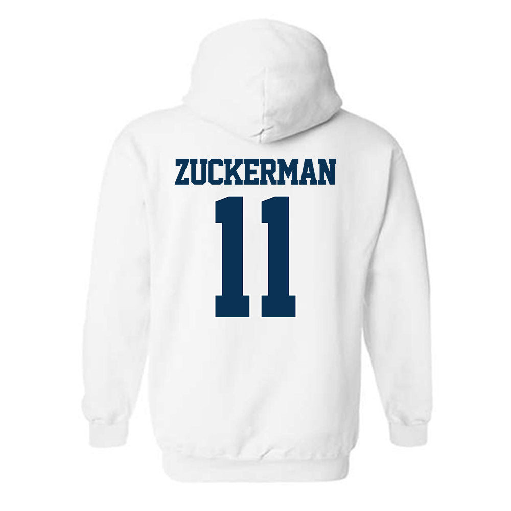 Georgia Tech - NCAA Baseball : Ryan Zuckerman - Classic Fashion Shersey Hooded Sweatshirt-1