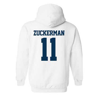 Georgia Tech - NCAA Baseball : Ryan Zuckerman - Classic Fashion Shersey Hooded Sweatshirt-1