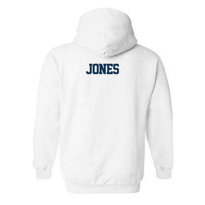 Georgia Tech - NCAA Men's Track & Field : Aaron Jones - Classic Fashion Shersey Hooded Sweatshirt-1
