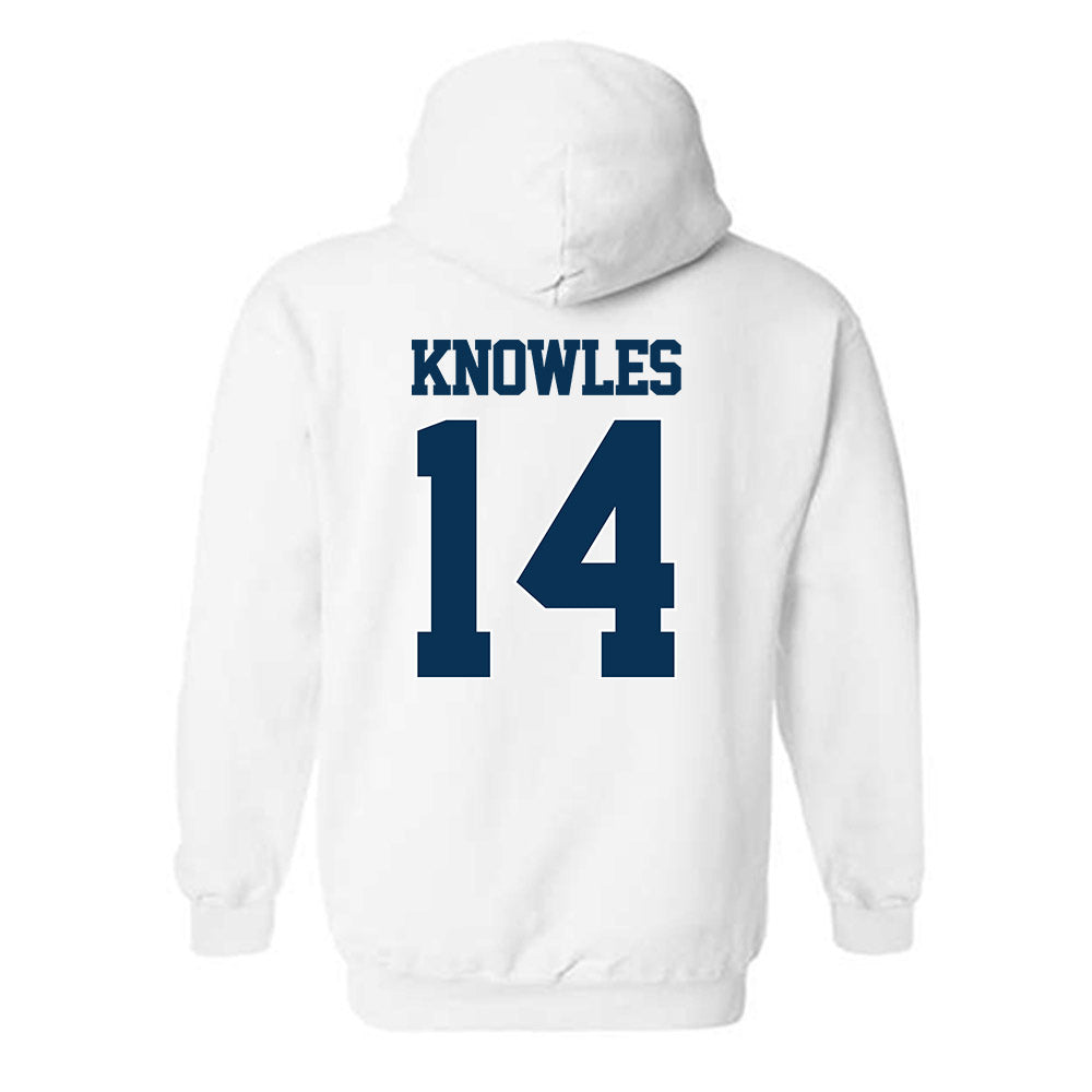 Georgia Tech - NCAA Football : Graham Knowles - Classic Fashion Shersey Hooded Sweatshirt-1