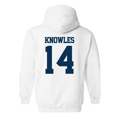 Georgia Tech - NCAA Football : Graham Knowles - Classic Fashion Shersey Hooded Sweatshirt-1