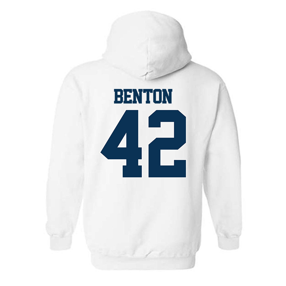 Georgia Tech - NCAA Football : Will Benton - Classic Fashion Shersey Hooded Sweatshirt-1