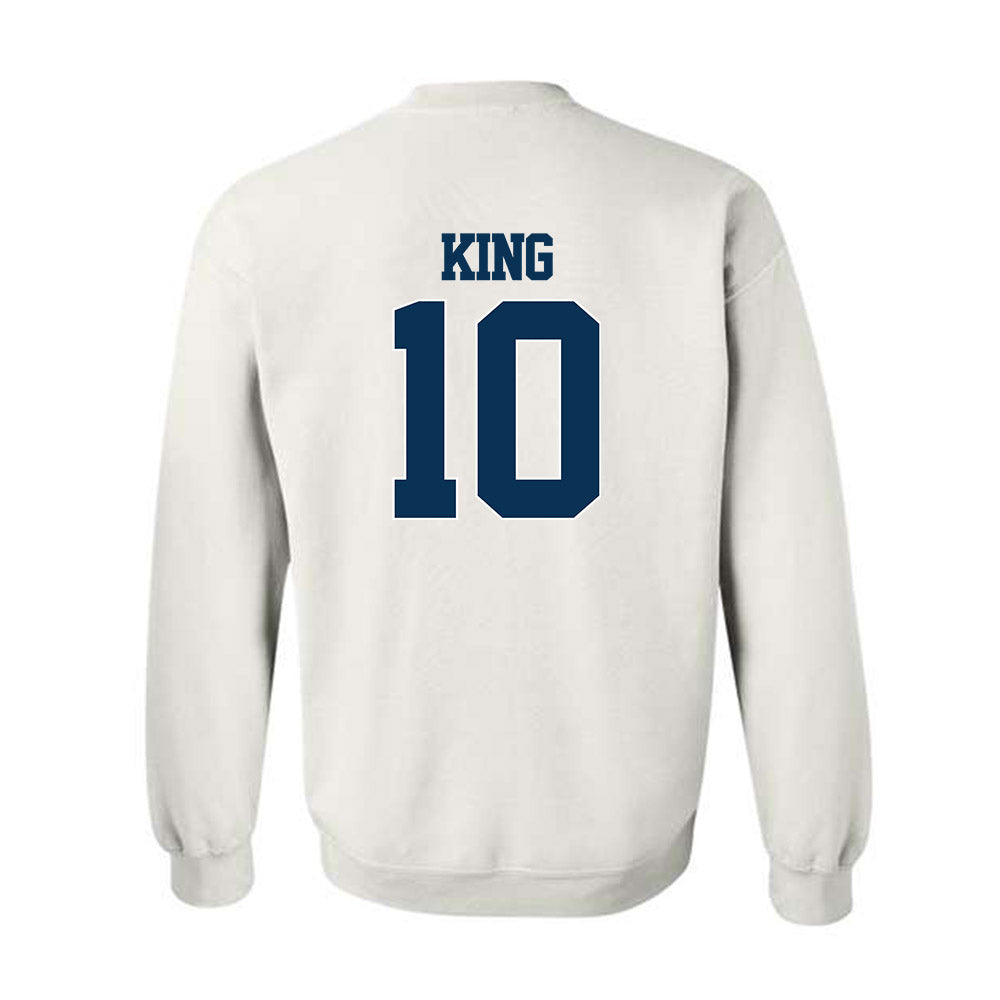 Georgia Tech - NCAA Football : Haynes King - Classic Fashion Shersey Crewneck Sweatshirt-1