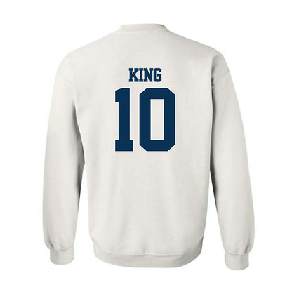 Georgia Tech - NCAA Football : Haynes King - Classic Fashion Shersey Crewneck Sweatshirt-1