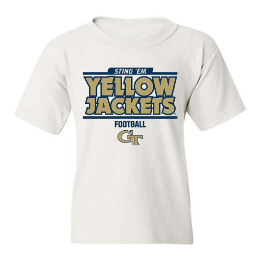 Georgia Tech - NCAA Football : Jordan Allen - Classic Fashion Shersey Youth T-Shirt-0