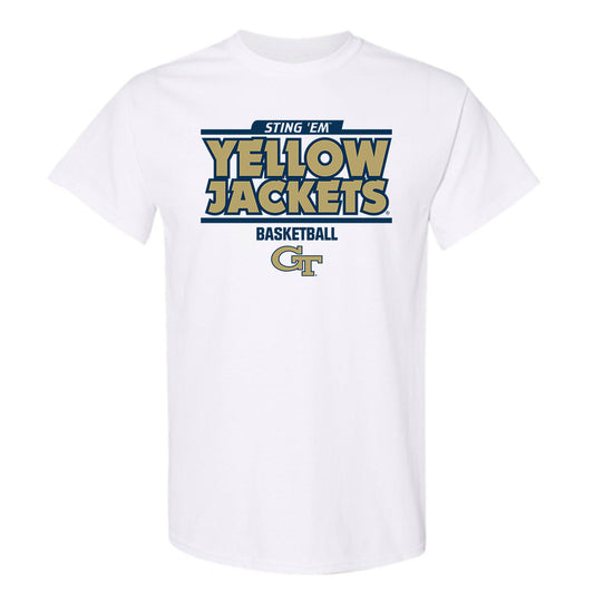 Georgia Tech - NCAA Men's Basketball : Akai Fleming - Classic Fashion Shersey T-Shirt-0