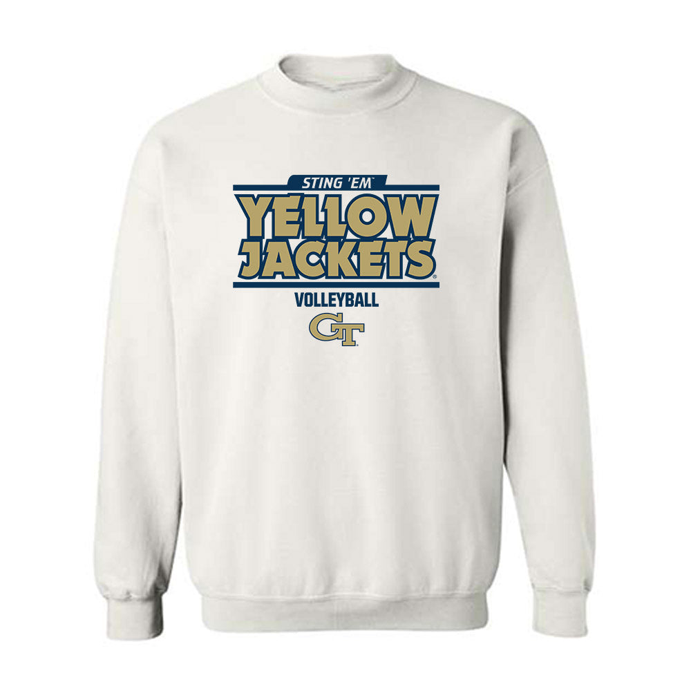 Georgia Tech - NCAA Women's Volleyball : Liv Mogridge - Classic Fashion Shersey Crewneck Sweatshirt-0