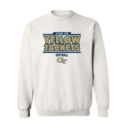 Georgia Tech - NCAA Softball : Payton Miller - Classic Fashion Shersey Crewneck Sweatshirt-0