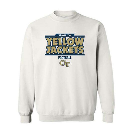 Georgia Tech - NCAA Football : Derry Norris Jr - Classic Fashion Shersey Crewneck Sweatshirt-0