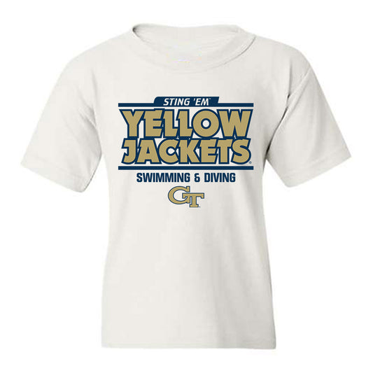 Georgia Tech - NCAA Women's Swimming & Diving : MaryGrace Guzzino - Classic Fashion Shersey Youth T-Shirt-0
