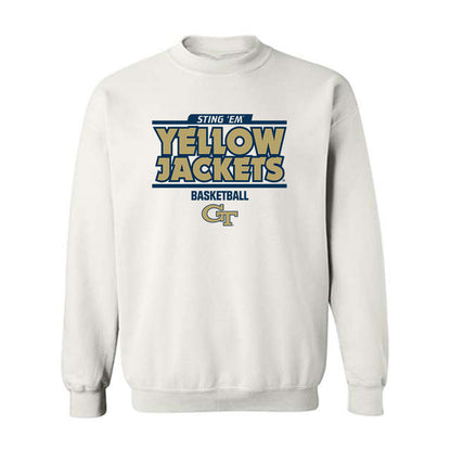Georgia Tech - NCAA Men's Basketball : Akai Fleming - Classic Fashion Shersey Crewneck Sweatshirt-0