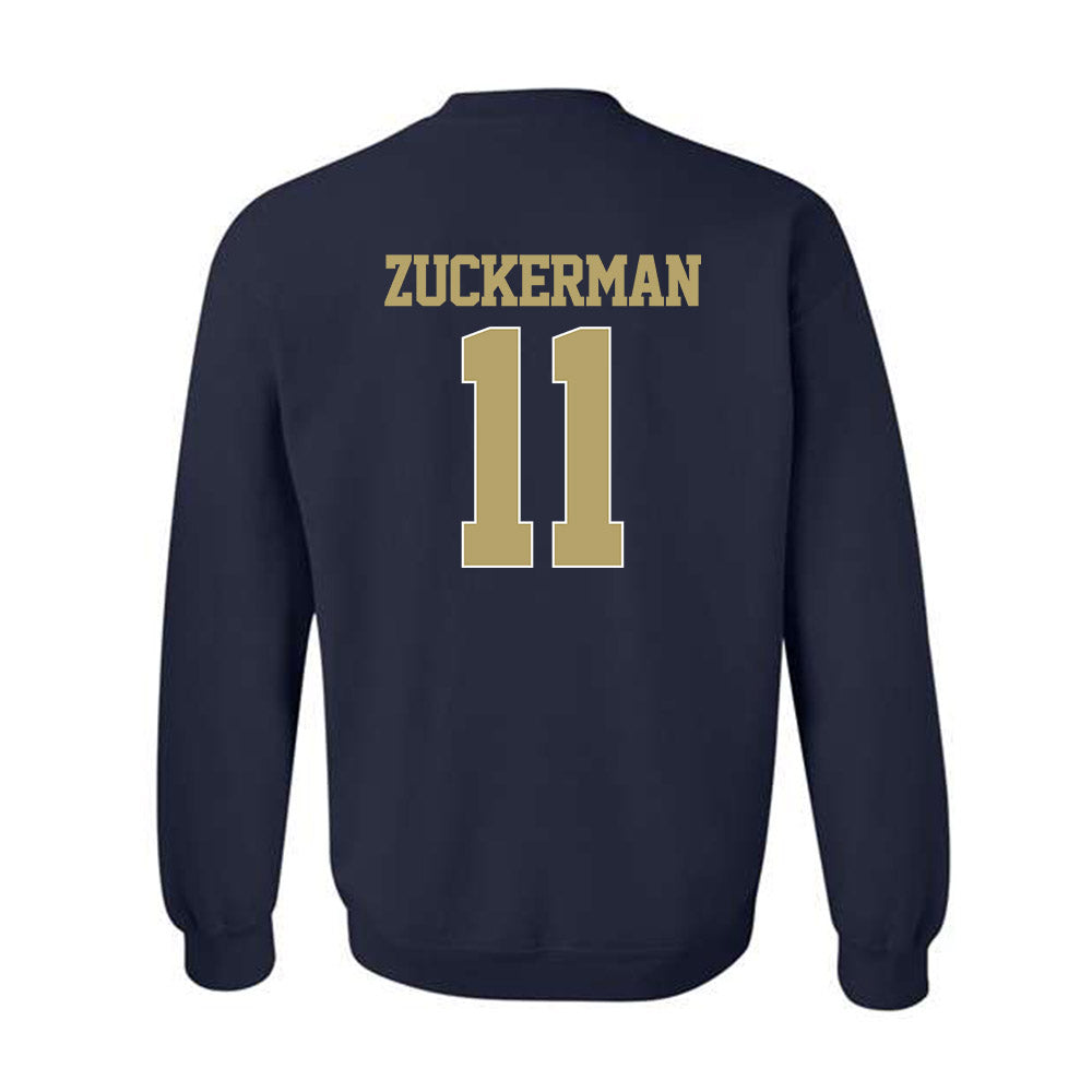 Georgia Tech - NCAA Baseball : Ryan Zuckerman - Classic Shersey Crewneck Sweatshirt-1