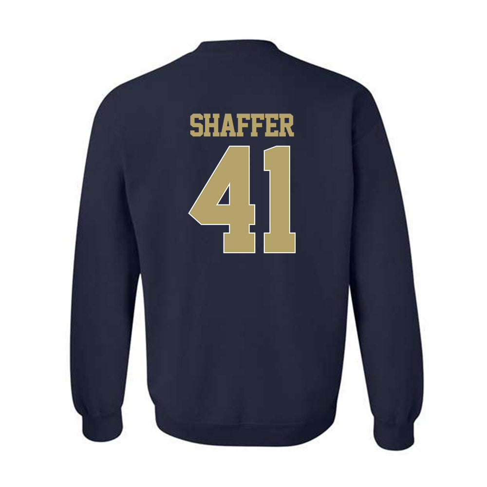 Georgia Tech - NCAA Football : Landon Shaffer - Classic Shersey Crewneck Sweatshirt-1