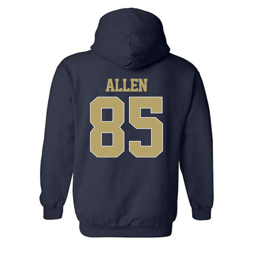 Georgia Tech - NCAA Football : Jordan Allen - Classic Shersey Hooded Sweatshirt-1