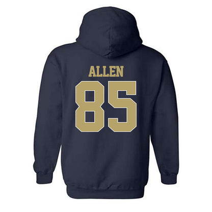 Georgia Tech - NCAA Football : Jordan Allen - Classic Shersey Hooded Sweatshirt-1