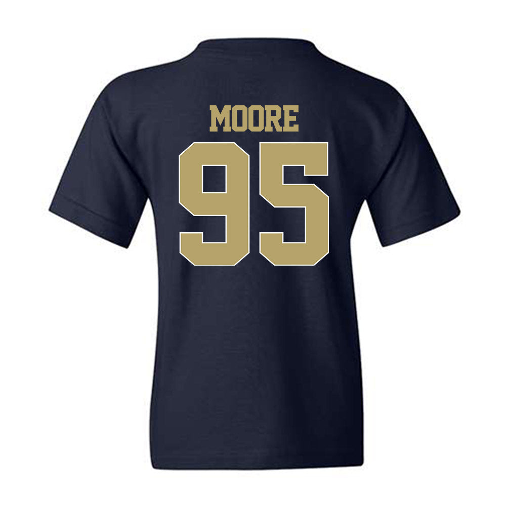 Georgia Tech - NCAA Football : Jason Moore - Classic Shersey Youth T-Shirt-1