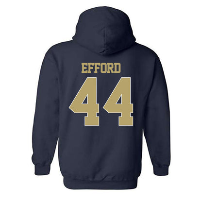 Georgia Tech - NCAA Football : Kyle Efford - Classic Shersey Hooded Sweatshirt-1