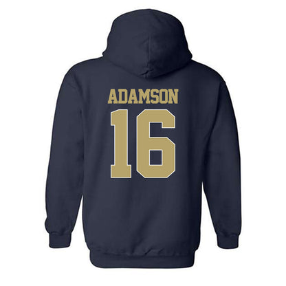 Georgia Tech - NCAA Football : Grady Adamson - Classic Shersey Hooded Sweatshirt-1