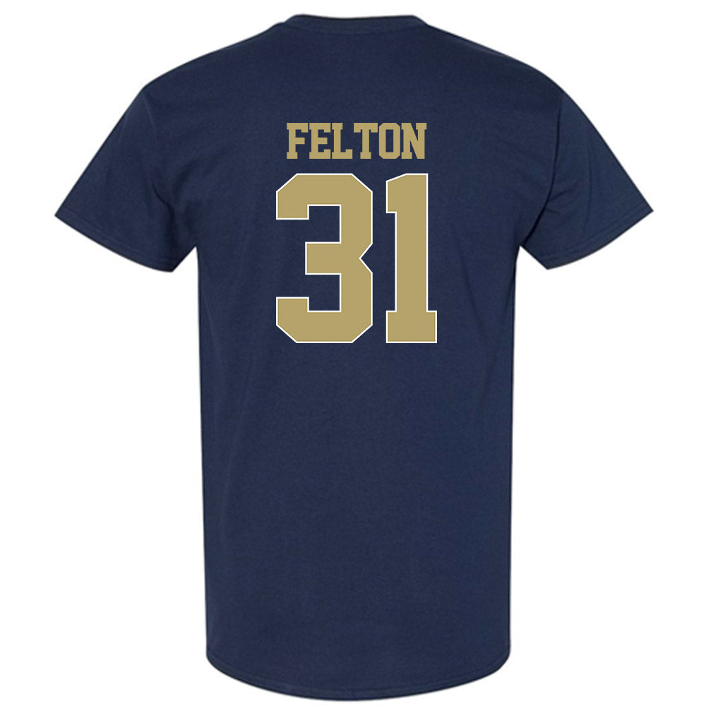 Georgia Tech - NCAA Football : Fenix Felton - Classic Shersey T-Shirt-1
