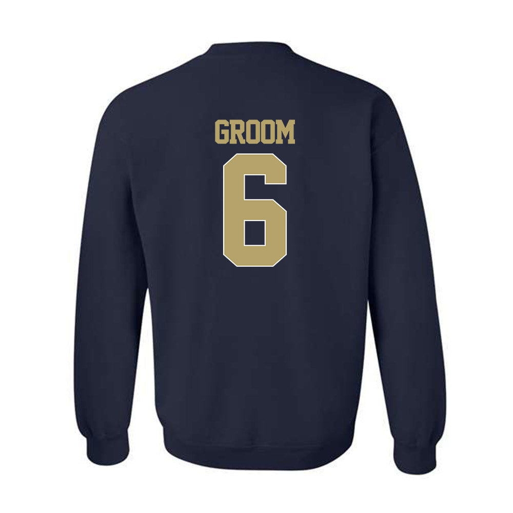 Georgia Tech - NCAA Women's Volleyball : Anika Groom - Classic Shersey Crewneck Sweatshirt-1