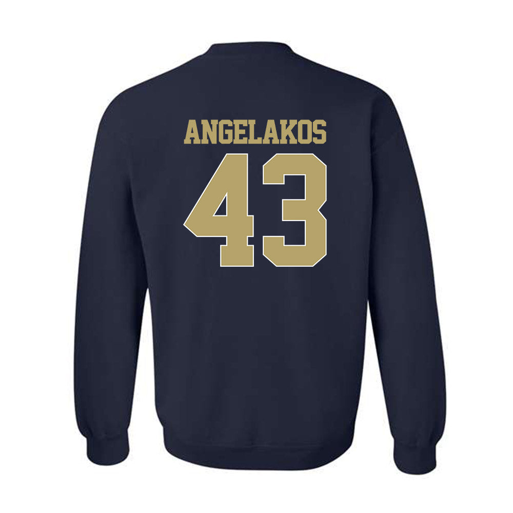 Georgia Tech - NCAA Baseball : Dimitri Angelakos - Classic Shersey Crewneck Sweatshirt-1