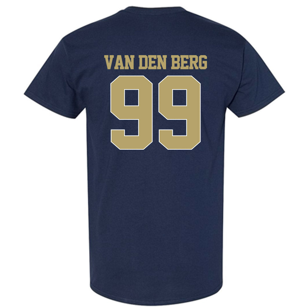Georgia Tech - NCAA Football : Jordan van den Berg - Classic Shersey T-Shirt-1
