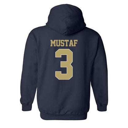 Georgia Tech - NCAA Men's Basketball : Jaeden Mustaf - Classic Shersey Hooded Sweatshirt-1