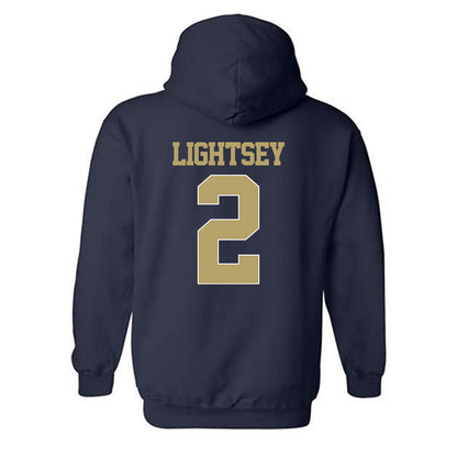 Georgia Tech - NCAA Football : Ej Lightsey - Classic Shersey Hooded Sweatshirt-1