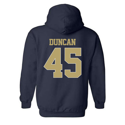 Georgia Tech - NCAA Football : Bayler Duncan - Classic Shersey Hooded Sweatshirt-1