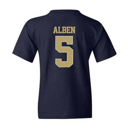 Georgia Tech - NCAA Women's Basketball : Catherine Alben - Classic Shersey Youth T-Shirt-1