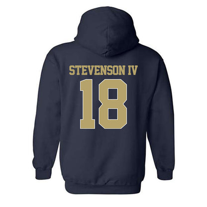 Georgia Tech - NCAA Football : Troy Stevenson IV - Classic Shersey Hooded Sweatshirt-1