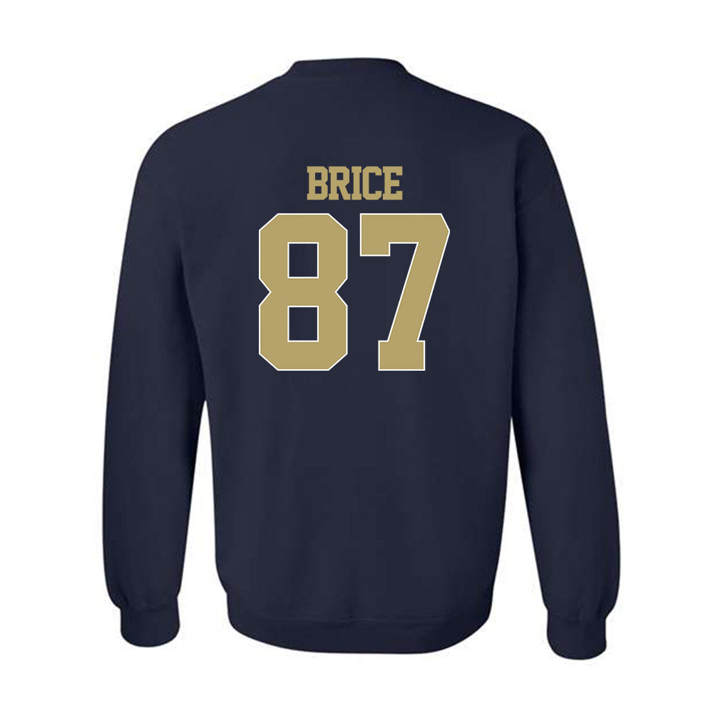 Georgia Tech - NCAA Football : Jamauri Brice - Classic Shersey Crewneck Sweatshirt-1