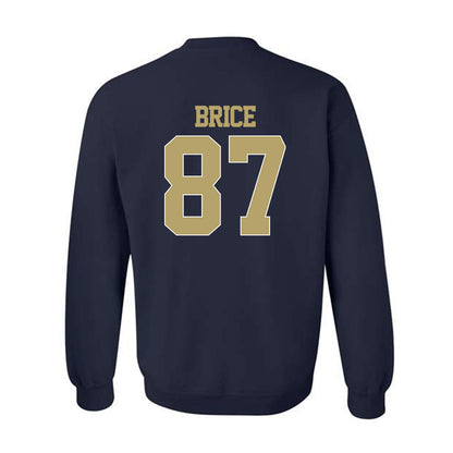 Georgia Tech - NCAA Football : Jamauri Brice - Classic Shersey Crewneck Sweatshirt-1
