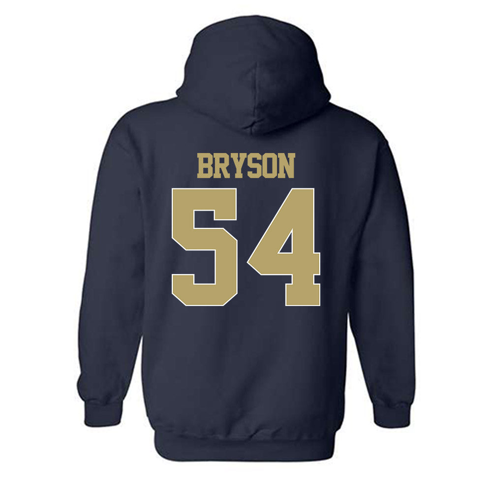 Georgia Tech - NCAA Football : Jimmy Bryson - Classic Shersey Hooded Sweatshirt-1