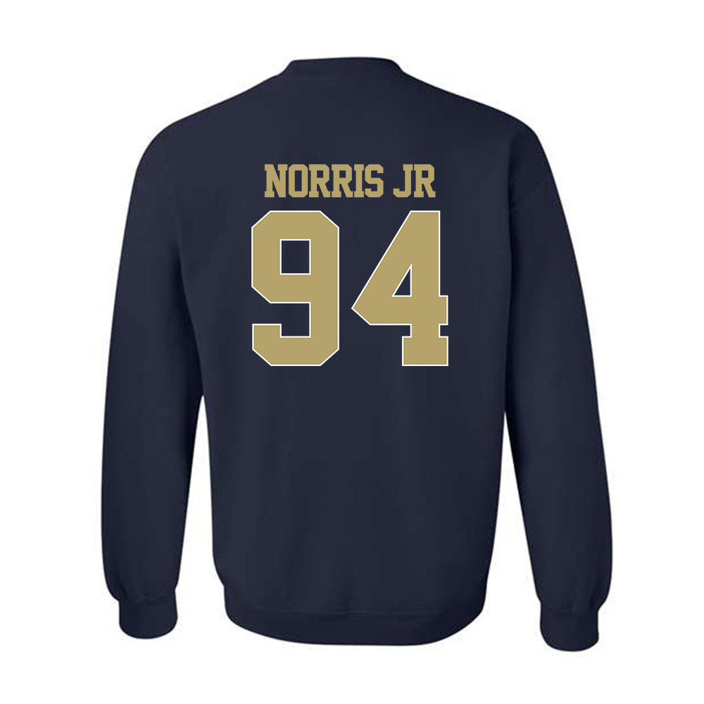Georgia Tech - NCAA Football : Derry Norris Jr - Classic Shersey Crewneck Sweatshirt-1
