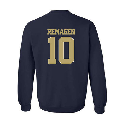 Georgia Tech - NCAA Men's Basketball : Davi Remagen - Classic Shersey Crewneck Sweatshirt-1