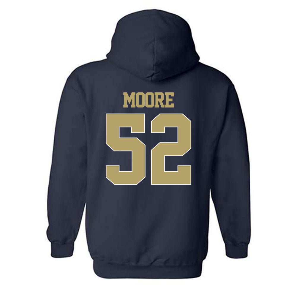 Georgia Tech - NCAA Football : Harrison Moore - Classic Shersey Hooded Sweatshirt-1