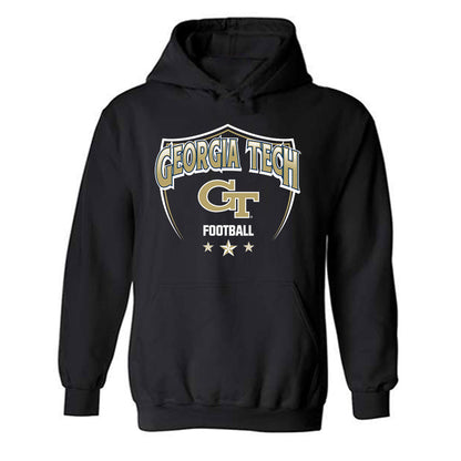 Georgia Tech - NCAA Football : Ej Lightsey - Classic Shersey Hooded Sweatshirt-0
