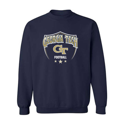 Georgia Tech - NCAA Football : Chris Elko - Classic Shersey Crewneck Sweatshirt-0