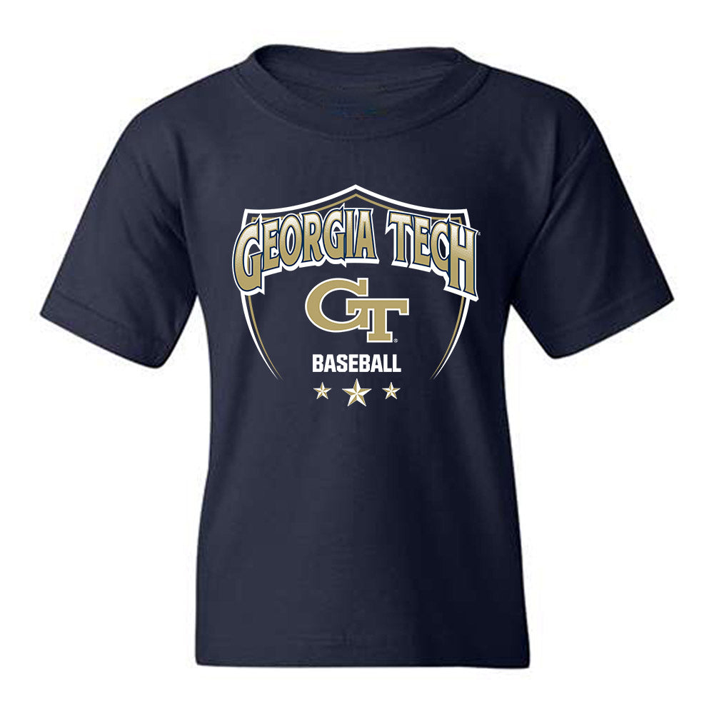 Georgia Tech - NCAA Baseball : Porter Buursema - Classic Shersey Youth T-Shirt-0