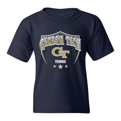 Georgia Tech - NCAA Men's Tennis : Rohan Sachdev - Classic Shersey Youth T-Shirt-0