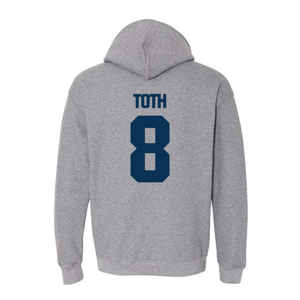 Georgia Tech - NCAA Women's Volleyball : Sara Toth - Classic Shersey Hooded Sweatshirt-1
