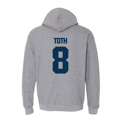 Georgia Tech - NCAA Women's Volleyball : Sara Toth - Classic Shersey Hooded Sweatshirt-1