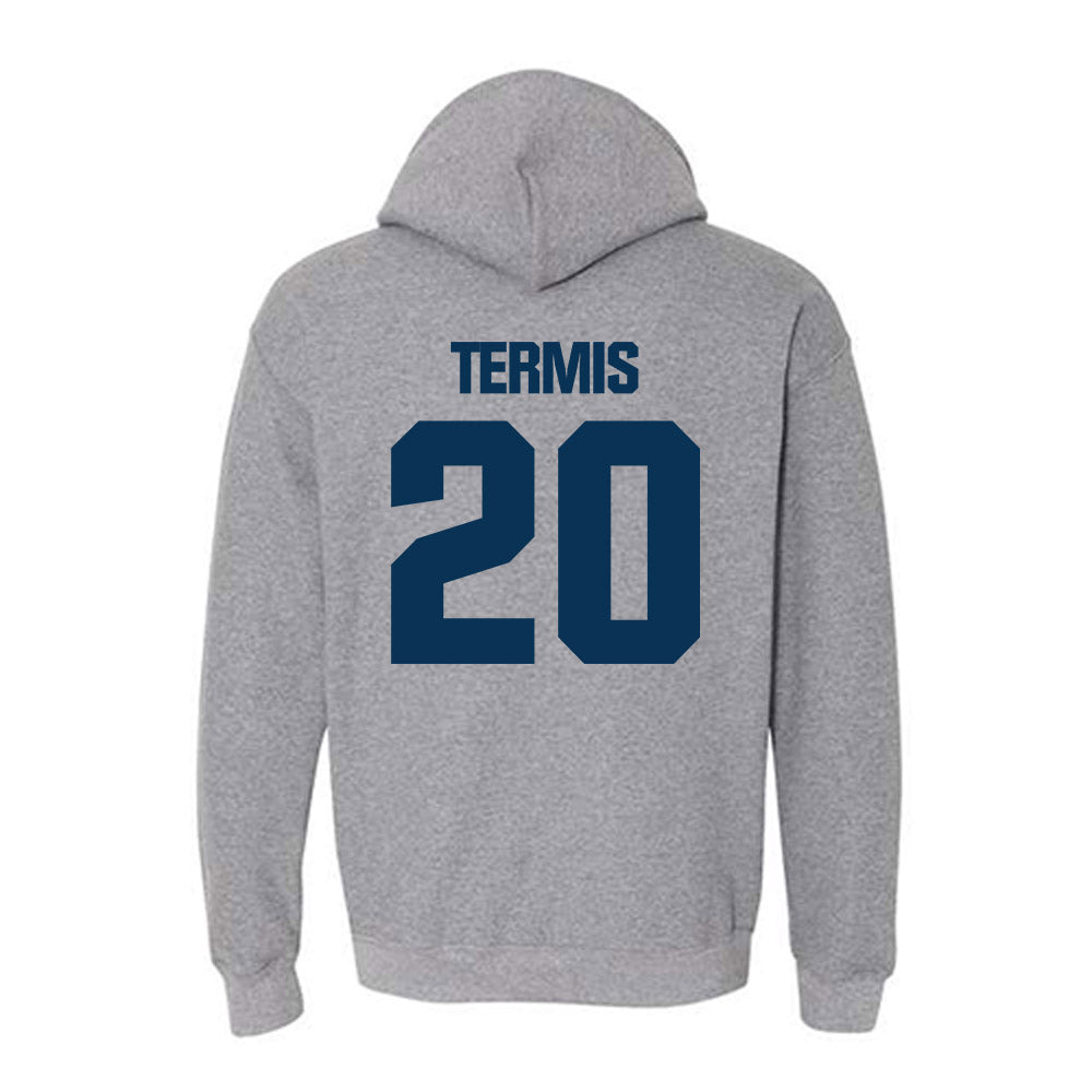 Georgia Tech - NCAA Women's Basketball : Ariadna Termis - Classic Shersey Hooded Sweatshirt-1