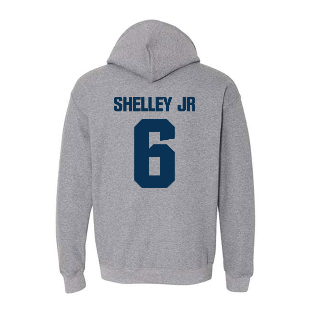Georgia Tech - NCAA Football : Rodney Shelley Jr - Classic Shersey Hooded Sweatshirt-1