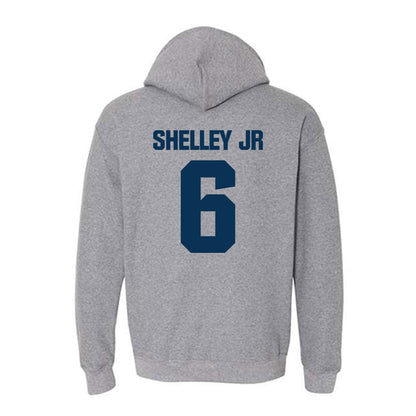 Georgia Tech - NCAA Football : Rodney Shelley Jr - Classic Shersey Hooded Sweatshirt-1