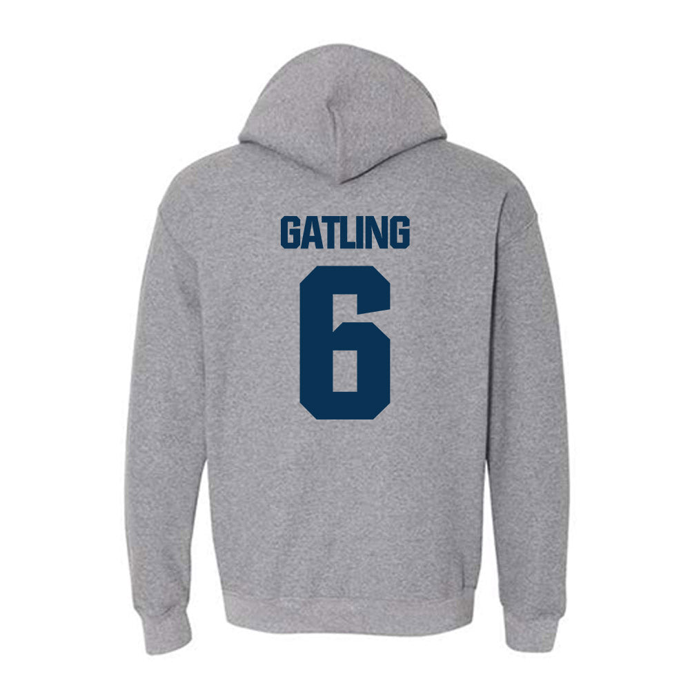 Georgia Tech - NCAA Football : Debron Gatling - Classic Shersey Hooded Sweatshirt-1