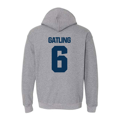 Georgia Tech - NCAA Football : Debron Gatling - Classic Shersey Hooded Sweatshirt-1