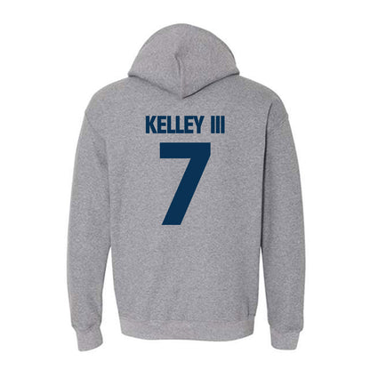 Georgia Tech - NCAA Men's Basketball : Chas Kelley III - Classic Shersey Hooded Sweatshirt-1